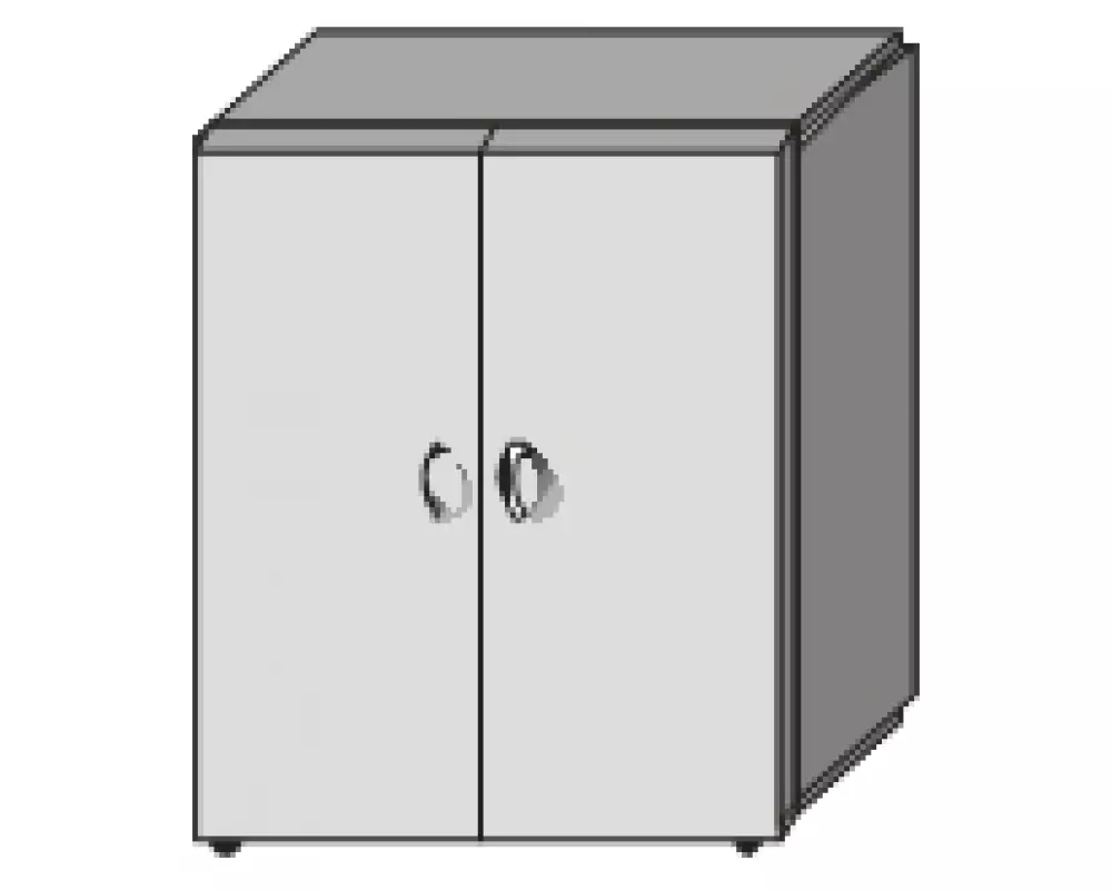 Шкаф низкий закрытый  К11 (ШК39+ДК36Х2)