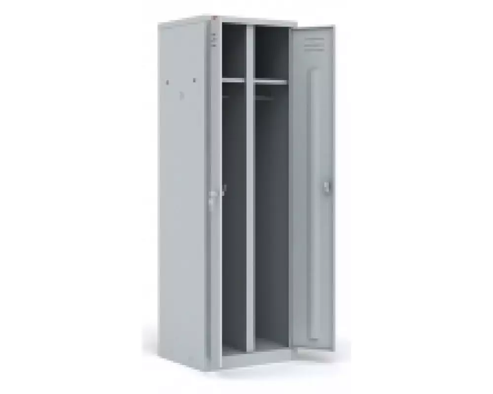 ШРМ-АК Шкаф металлический для раздевалок двухсекционный