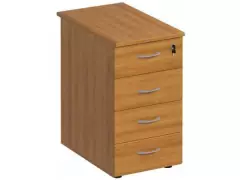 Тумба приставная 4-ящичная, с замком ФР 202 (42x67x75)