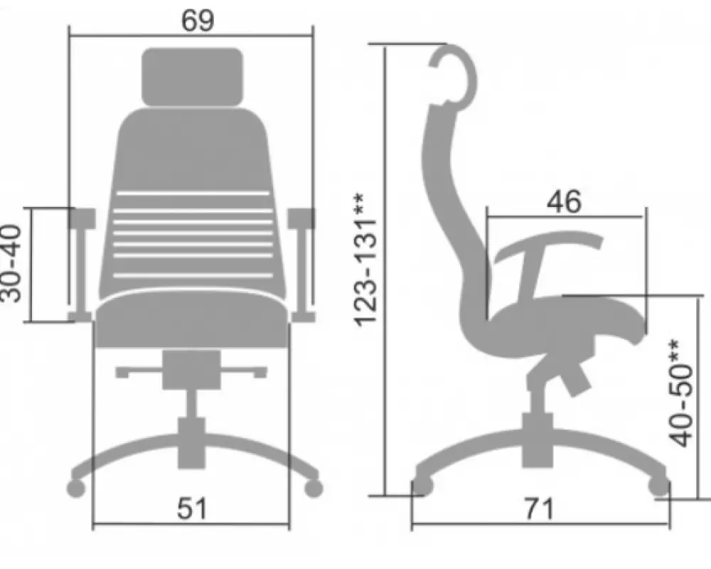 Кресло руководителя SAMURAI KL-3.04 с 3D подголовником (М) на выставке!!!