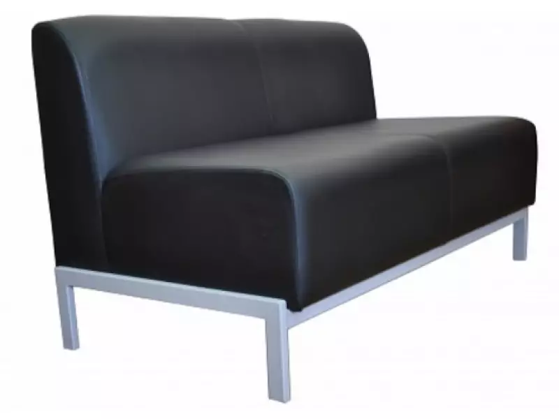 Диван 2-х местный САНДРА (кресло, диваны) чёрный, синий, кремовый в наличии