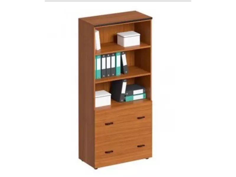 Шкаф для документов с ящиками высокий