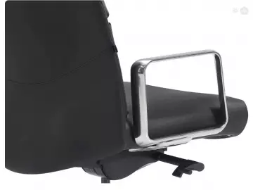 Кресло для руководителя Newman A2415 Кожа черная, мах 250 кг (R) Срок поставки 3-5 дней