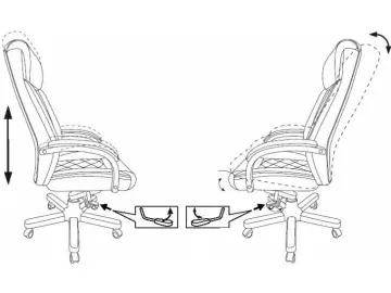 Кресло руководителя Бюрократ T-9924WALNUT кожа, мах 200 кг(Б) На выставке 1 шт.