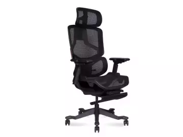 Кресло руководителя Cooper black EZY-005A сетка черная. На складе 1 шт