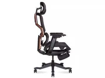Кресло руководителя Cooper black EZY-005A сетка черная. На складе 1 шт
