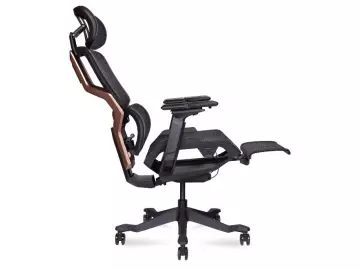 Кресло руководителя Cooper black EZY-005A сетка черная. На складе 1 шт