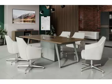 Стол для переговоров Quartz QZ.0102.WА.GF Орех Авиньон/Графит(N) Срок поставки: 3 к д