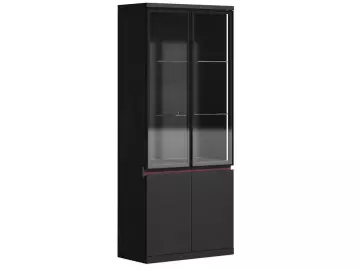 Шкаф со стеклом и подсветкой* DRV402.ANT