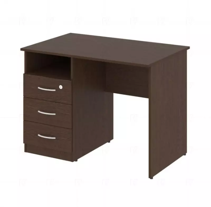 Стол письменный с тумбой левый/правый В.СПТ-1