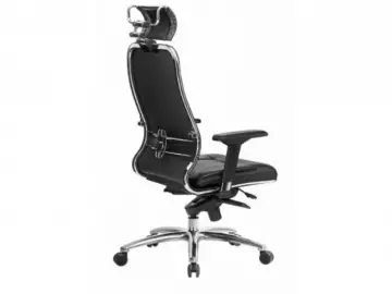 Кресло руководителя SAMURAI KL-3 с 3D подголовником (М)-копия