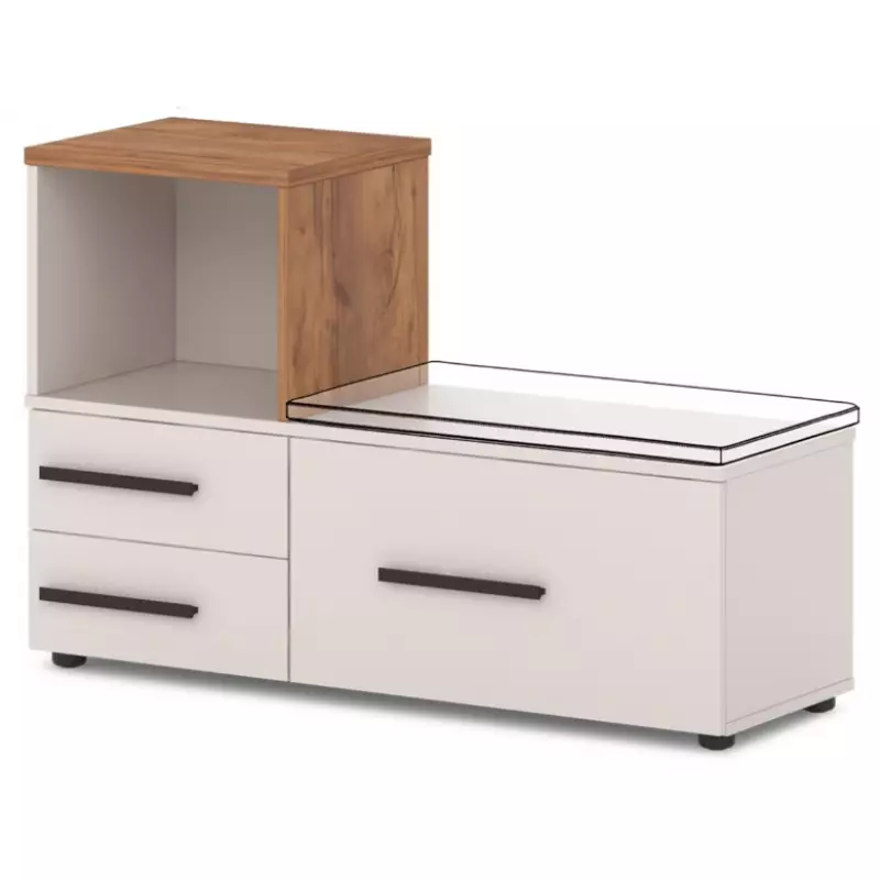 Тумба приставная T-235л/пр 1146x386x750